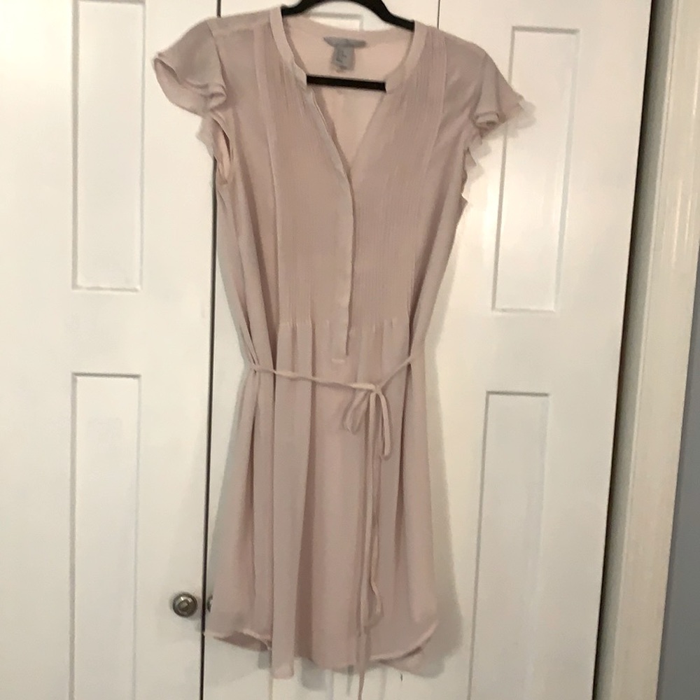 Rose shirt dress from H and M. Size 10